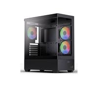 Boîtier PC Mid-Tower AEROCOOL P500D Verre trempé 3x120mm A-RGB USB-C Noir