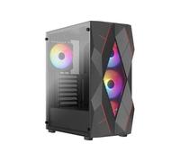 Aerocool Boîtier PC Volcan G v1 – Moyen tour ATX – Sans alimentation – Noir
