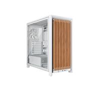 Boîtier PC Midi Tower Corsair FRAME 4000D WOOD RS Blanc panneau bois verre trempé