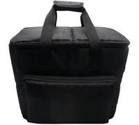 boitier pc Mini-itx Case Étui de Transport pour Ordinateur de Bureau NR200 NR200P Q58 (ou boîtier d'ordinateur de Taille similaire 40.5 * 22 * 35cm) Sac Transport (Sac Uniquement) Noir