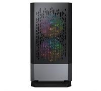 Boitier PC Mini Tour Micro ATX Cougar MG140 Air RGB avec panneau vitré - Noir