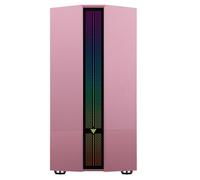 Boîtier PC Mini Tour Micro ATX - ITek - Liflig 41 RGB - Panneau vitré - Couleur rose - Taille unique