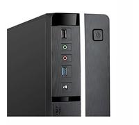 Boitier PC Mini Tour Micro ATX TooQ TQC-3005U3 + Alimentation 500W - Noir