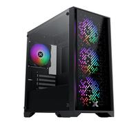 Boitier PC Mini Tour Micro ATX Xigmatek NYX II RGB avec panneaux vitrés - Noir