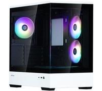 Boîtier Pc Mini Tour Sans Alim - Zalman P30 Bw (Noir/Blanc) - Micro Atx/Mini-Itx - 3X120Mm A-Rgb - Usb-C/3.0/Hd Audio G