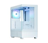 Boitier Mini Tour Micro ATX Zalman P10 RGB avec panneaux vitrés (Blanc)