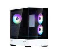 Boîtier PC Mini Tour sans alim - ZALMAN P30 BW (Noir/Blanc) - Micro ATX/Mini-ITX - 3x120mm A-RGB - USB-C/3.0/HD Audio