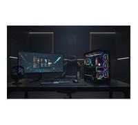 Boîtier PC - MODECOM - Volcano Stellar Plus - noir - Panneaux verre trempé - LED ARGB - Midi