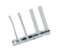 Boîtier PC Module avant 5 ports USB Y compris C 20 Gbit/s Transfert de données Voyants LED Commutateurs pour cartes mères d'ordinateur Panneau avant C pour châssis de bureau