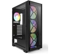 Montech Boîtier PC AIR 1000 Premium Midi-Tower Verre trempé Design moderne Noir
