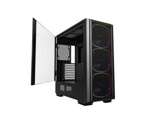 Boîtier PC Montech SKY TWO GX Tower Noir - ATX/EATX/microATX/Mini-ITX, 2x 3.5", 6x 2.5", Vitre trempée, 3x 140mm avant, 1x 120mm arrière, USB 3.2 Gen 1, USB Type-C.