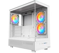 Tour midi MONTECH XR Tempered Glass Boîtier PC blanc