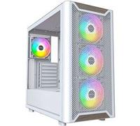 Boîtier PC - MONTECH - XR Wood - Midi-Tour - ARGB - Verre trempé - Blanc