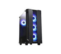 Boitier PC Moyen Tour ATX Chieftec Hunter GS-01B-OP RGB avec panneau vitré - Noir