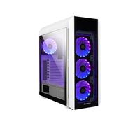 Boitier PC Moyen Tour ATX Chieftec Scorpion 3 RGB avec panneaux vitrés - Blanc