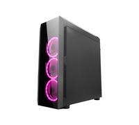 Boitier PC Moyen Tour ATX Chieftec Scorpion II GL-02B RGB avec panneaux vitrés - Noir