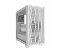 Boitier PC Moyen Tour ATX Corsair 3000D Airflow avec panneaux vitrés - Blanc