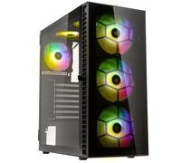 Boitier PC Moyen Tour ATX Kolink Observatory HF Glass RGB avec panneaux vitrés - Noir