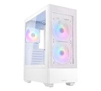 Lian Li Boîtier moyen tour ATX Lancool 205 Mesh C RGB avec panneau vitré Blanc