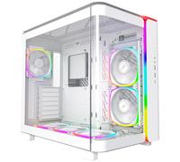 Boitier PC Moyen Tour ATX Montech King 95 Pro RGB avec panneaux vitrés - Blanc