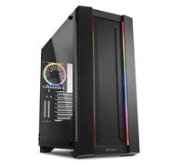 Boitier PC Moyen Tour ATX Sharkoon Elite Shark CA200M RGB avec panneau vitré - Noir