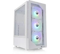 Boitier PC Moyen Tour ATX Thermaltake View 200 TG RGB avec panneau vitré - Blanc
