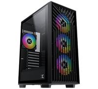Boitier PC Moyen Tour ATX Xigmatek Lux G avec panneau vitré - Noir
