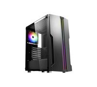 Xilence Boîtier PC moyen tour ATX Performance C Xilent Blade X5 RGB – panneau vitré, noir