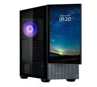 Zalman Boîtier PC Z10 DS – Moyen tour avec écran 15,6'' – Noir