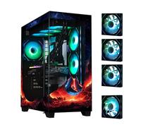 Boitier PC Moyen Tour BITFENIX CETO Premium Edition Volcano (Noir)