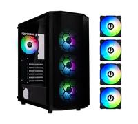 Boitier PC sans alimentation - BITFENIX Garen (Noir) - Moyen tour - Format ATX G