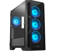 Boitier PC Moyen Tour E-ATX Chieftec Apex RGB avec panneaux vitrés - Noir