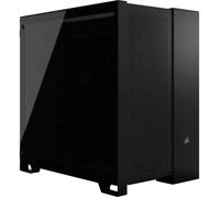 CORSAIR 6500D Airflow Boîtier PC ATX Mid-Tower - Pas de Ventilateurs Inclus - Design à Double Chambre - Compatible avec Les Cartes Mères à Connexion Inversée - Noir