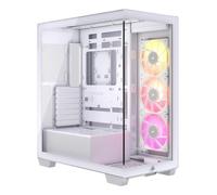 Boitier PC Moyen Tour E-ATX Corsair iCue Link 3500X RGB avec panneaux vitrés - Blanc