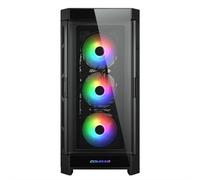 Boitier PC Moyen Tour E-ATX Cougar DuoFace Pro RGB avec panneaux vitrés - Noir