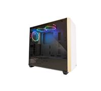 Boitier PC Moyen Tour E-ATX InWin 216 RGB avec panneau vitré - Blanc