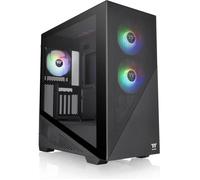 Thermaltake Boîtier PC Divider 370 CA-1S4-00M1WN-00 – Moyen tour E-ATX, 3 ventilateurs ARGB, Noir