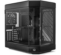 Boitier PC Moyen Tour HYTE Y60 - Noir - Panneau en verre trempé - Montage vertical de la carte graphique