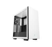 Boîtier PC Moyen Tour sans alim - CH510 (Blanc) - E-ATX/ATX/Micro ATX - 1x120mm - USB 3.0/HD Audio - Verre trempé