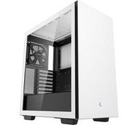 Boîtier PC Moyen Tour sans alim - DEEPCOOL CH510 (Blanc) - E-ATX/ATX/Micro ATX - 1x120mm - USB 3.0/HD Audio - Verre trempé G