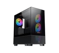 Boitier Moyen Tour E-ATX Xigmatek Endorphin Air V2 RGB avec panneaux vitrés (Noir)