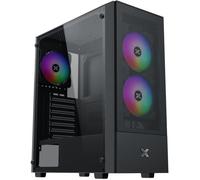 Boîtier PC Moyen Tour sans alim - XIGMATEK HERO II Air 3F (Noir) - ATX/Micro ATX - 3x120mm FRGB - Mesh - USB 3.0/2.0