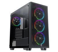 Xigmatek Boîtier PC Gaming G Pro Moyen tour E-ATX panneau vitré sans alimentation Noir