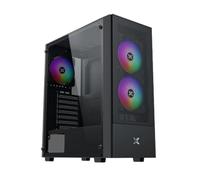 Boîtier PC Moyen Tour sans alim - XIGMATEK HERO II Air 3F (Noir) - ATX/Micro ATX - 3x120mm FRGB - Mesh - USB 3.0/2.0