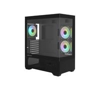 Boîtier PC Moyen tour ZALMAN Chronix V2 ZM-CHROV2BK Verre trempé 3x A-RGB USB-C Noir