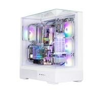 Boitier PC Moyen Tour ZALMAN P40 Prism Plus (Blanc)
