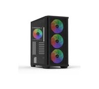 Boîtier PC Zalman Z10 Plus - Moyenne Tour ATX - Noir - 7 baies internes - 4 logements d'extension