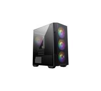 MSI MAG FORGE M100R unité centrale Midi Tower Noir, Transparent