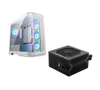 Boîtier PC - MSI - MAG PANO M100R PZ - Blanc + Alimentation PC - MSI - MAG A650BN - 650W ( 306-7ZP2B11-CE0 )