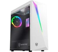 Boitier PC Nfortec Lynx verre trempé USB 3.0 RGB Blanc Blanc